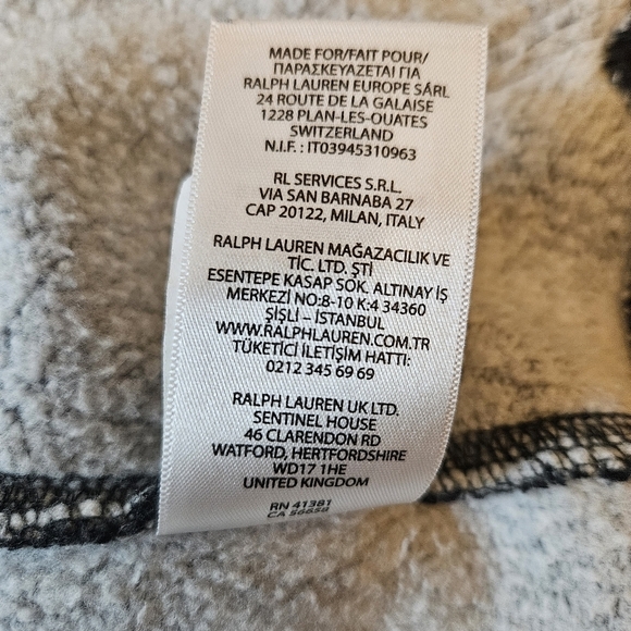 Polo Ralph Lauren Hoodie Boys Size Small (8) Gray Full Zip Long Sleeve Pockets - Picture 7 of 10